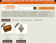 Tablet Screenshot of casa-land.com